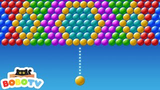 BOBOTV | Playing Tiktok Bubble Shooter Relaxing  Gameplay Hot Trending IOS Android Mobile Game screenshot 5