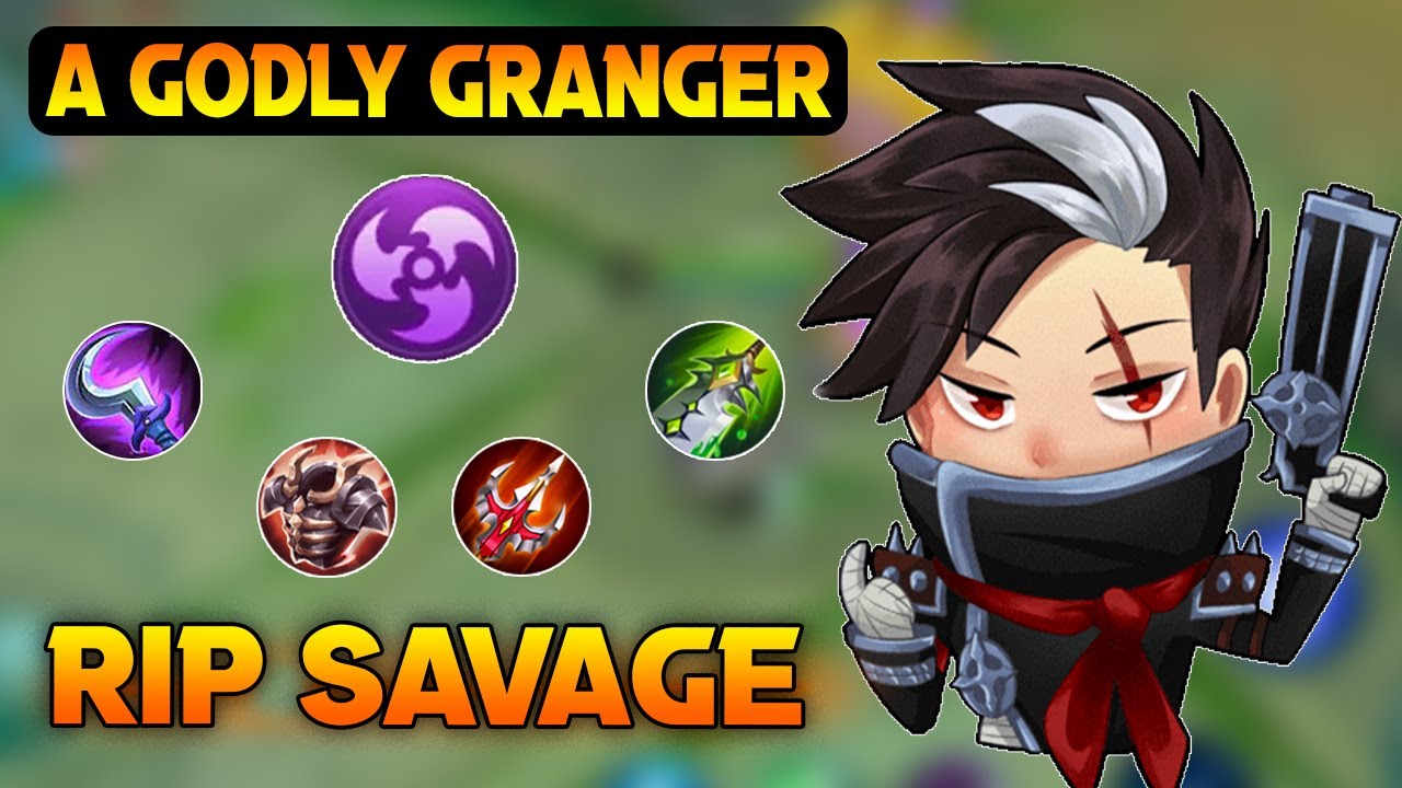 GRANGER RIP SAVAGE!!! A GODLY GRANGER ONE MAN ARMY | SAY NO MERCY TO ENEMY - MLBB