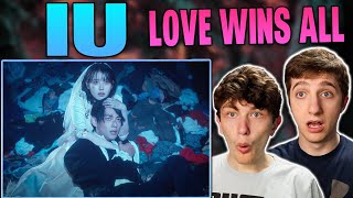 IU - 'Love wins all' MV REACTION!!