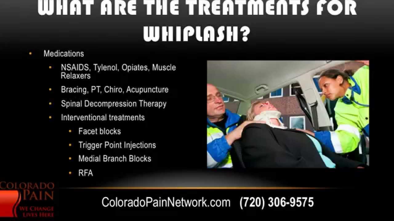 Overview of Whiplash from a Denver Pain Management Clinic