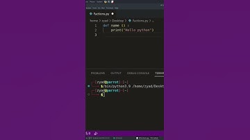 function الدوال في بايثون python الفيديو كامل بالقناة