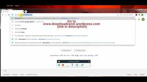 How to download Free Cheque (check) Printing Excel File with Data Saving