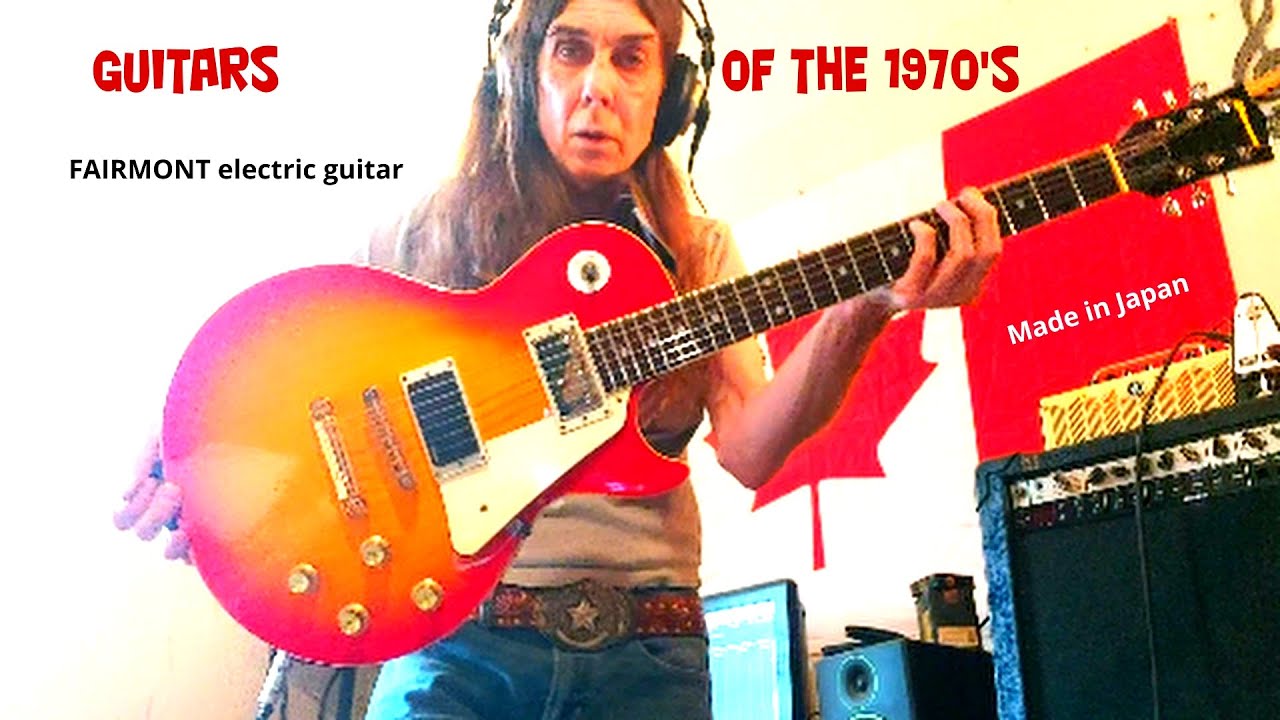 FAIRMONT Guitars of the 1970s MADE IN JAPAN - YouTube