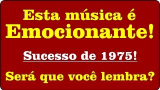 Video thumbnail of "Música EMOCIONANTE!!! Sucesso em 1975!  Será que você lembra? "Due Angeli - Dolannes Melodie""