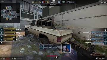 G2 vs NiP. draken snipes down three to secure the round Cache. DreamHack Masters Malmö 2017