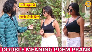 DOUBLE MEANING POEM PRANK || EPISODE - 70 || FUNNY REACTION'S || DILLI K DILER