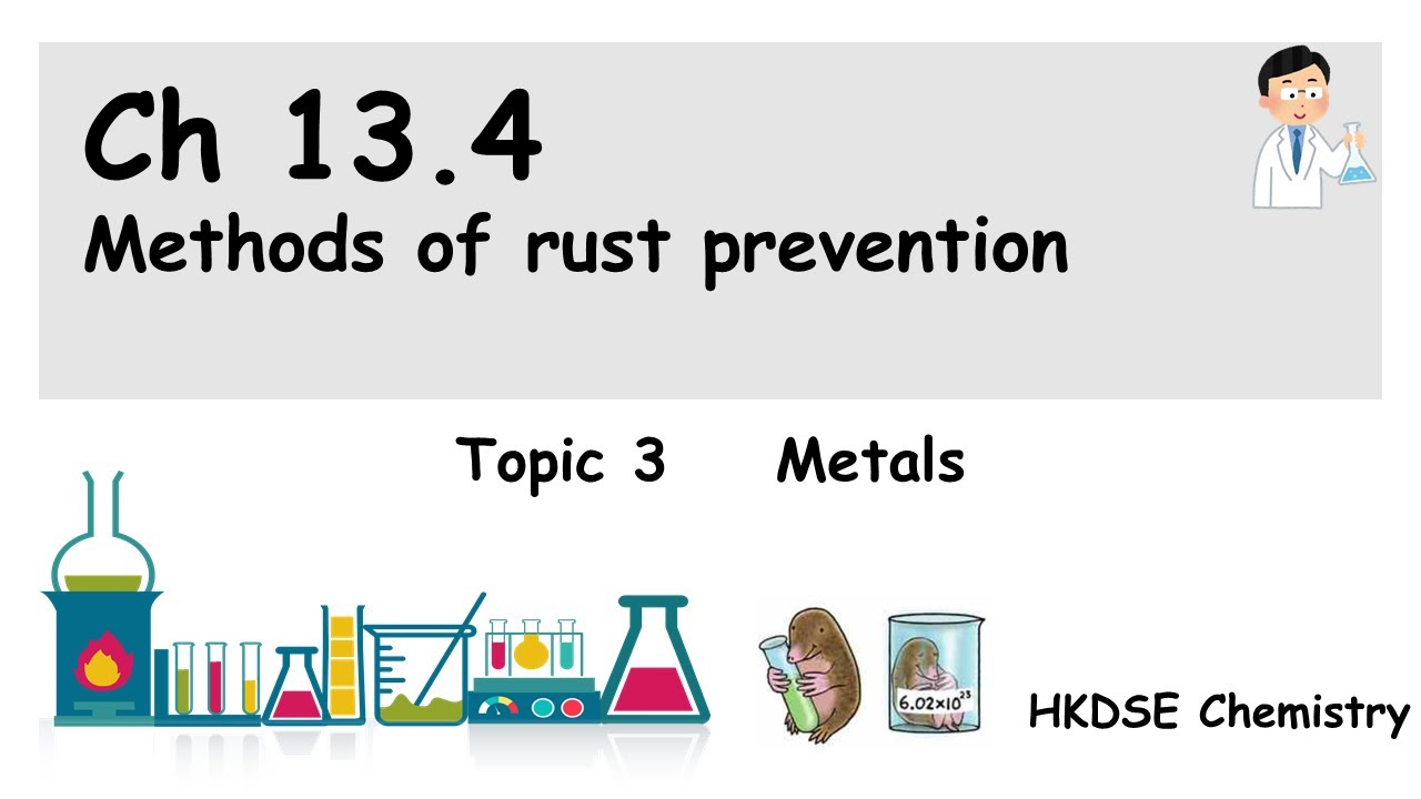 Metals [F4] 13.4 Methods of rust prevention DSE CHEM - YouTube