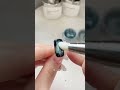 Get mirror-shine nails! Chrome powder rubbing tutorial for glossy manicures ✨#nailtech#nails#TAYE