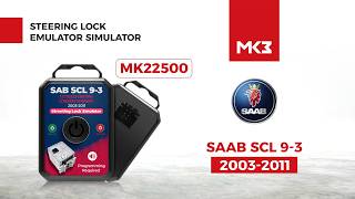 SAAB 9-3 Steering Lock Emulator (2003–2011) | Installation & Programming Guide