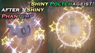 [Live] Shiny Poltchageist+Evo after 1 Shiny Phantump in Pokemon Ultra Violet!