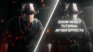 Zoom In/Out(+Zooms for Reverse Time Remap) Tutorial | After Effects
