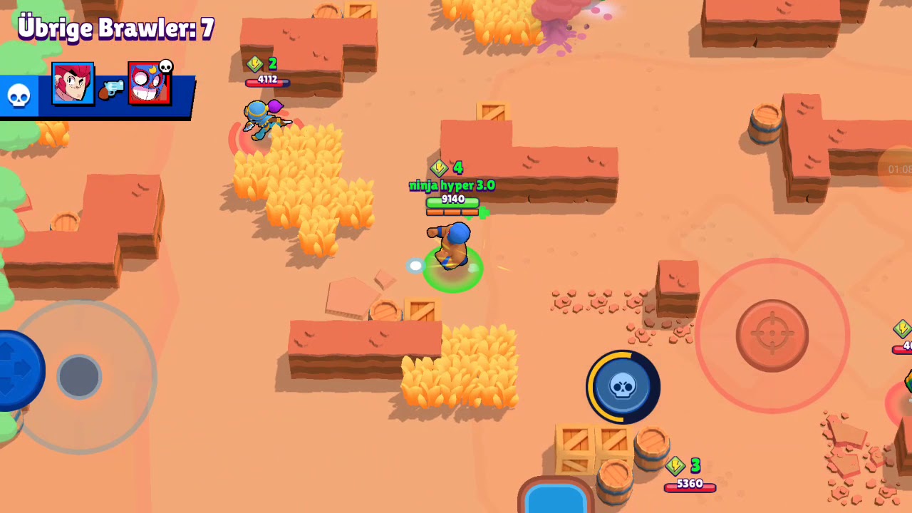 Alle gehen auf mich brawl stars - YouTube