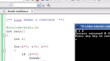 Bangla C programming tutorial  34  Loop BREAK & CONTINUE
