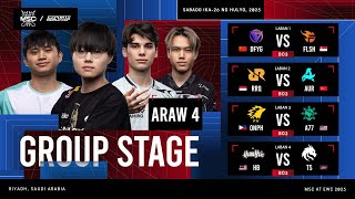 Thumbnail for 🔴 LIVE | MSC sa EWC 25 | ARAW 4