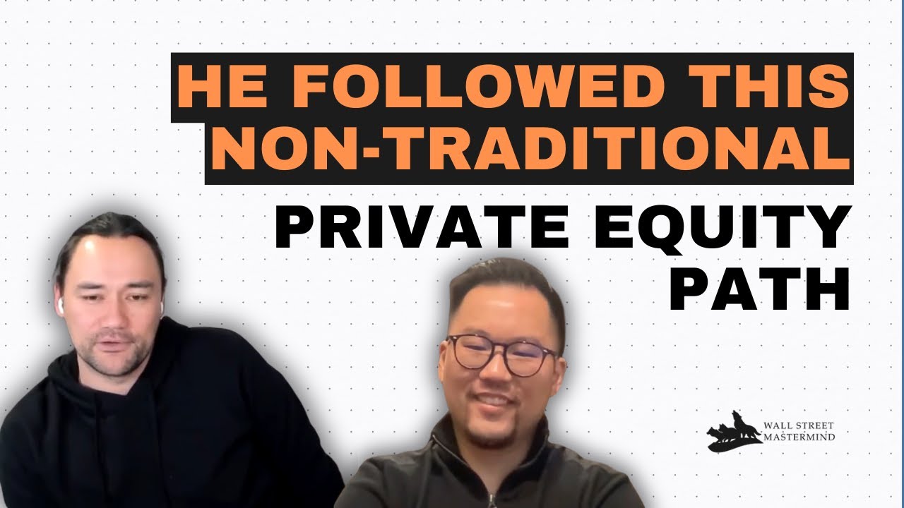 How He Broke Into Private Equity Without On-Cycle Recruiting