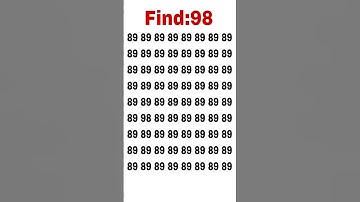 Find odd number 98 🤔 #shorts#FindUrDigits#quiz#maths#puzzle#shortfeed#quizgame#find#quiz2025 #tiktok