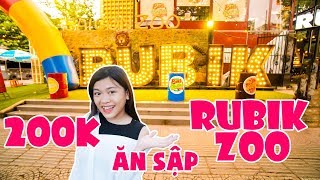 YẾN NHI THỬ THÁCH 200K MUA ĐƯỢC GÌ Ở RUBIK ZOO