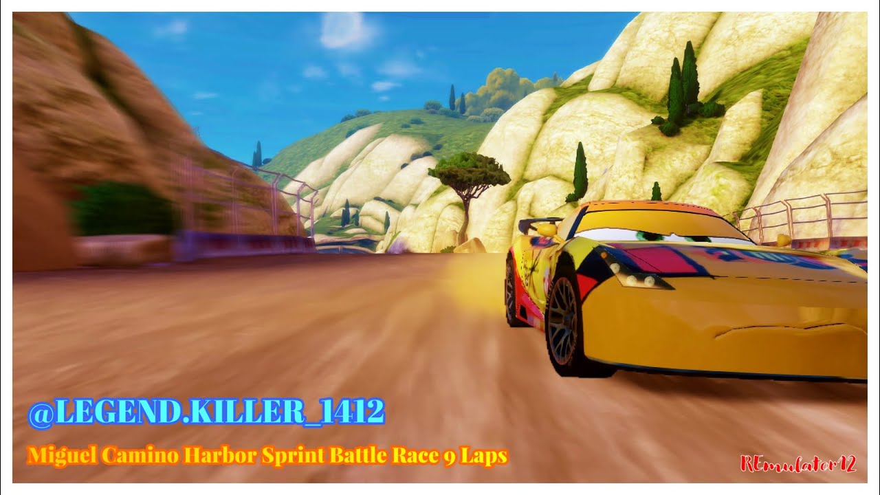 Cars 2 The Video Game | Miguel Camino - Battle Race | Harbor Sprint 9 ...
