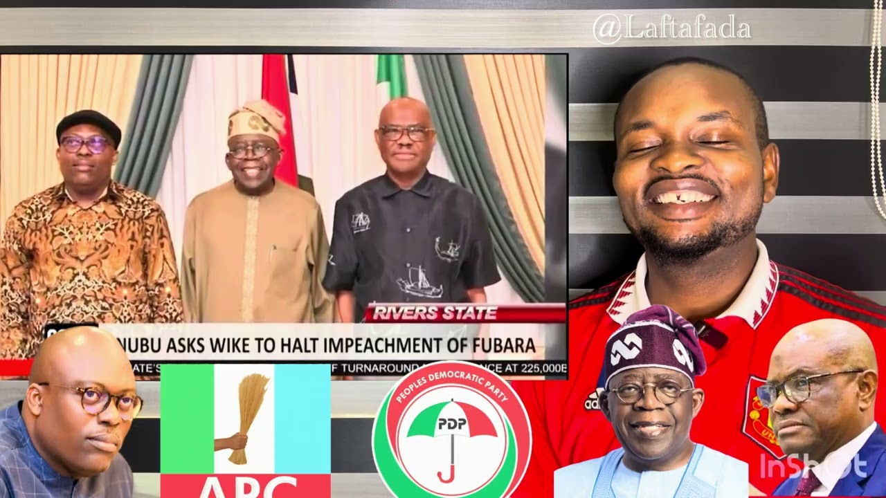 Wike is the 001 of both APC and PDP in River state - Tinubu. As Fubara and Wike Saga Continue 