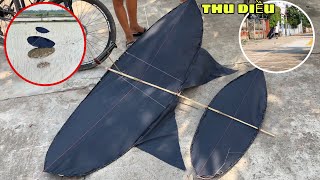 Thả Diều Sáo Mẹ Bồng Con Siêu Mềm 2 Mét Rơi Ruộng Lúa Bị Lấy Luôn Diều