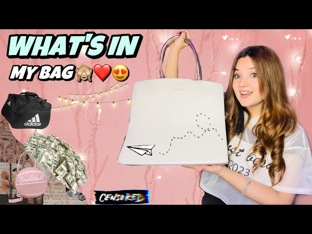 WHAT’S IN MY BAG ??🥳🤩🙈 | BY RABEECA KHAN | class=