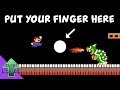 Put Your Finger Here Super Mario Bros Edition 
