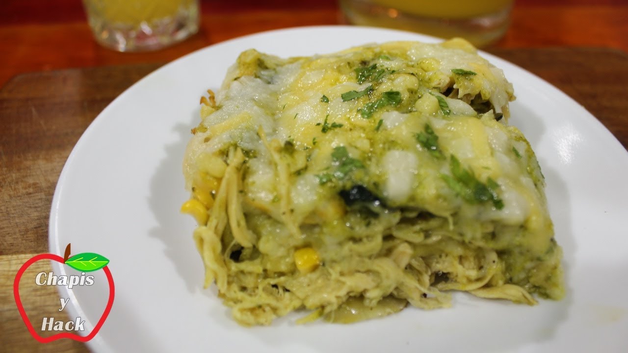 Lasaña de Pollo con Poblano | Chapis y Hack