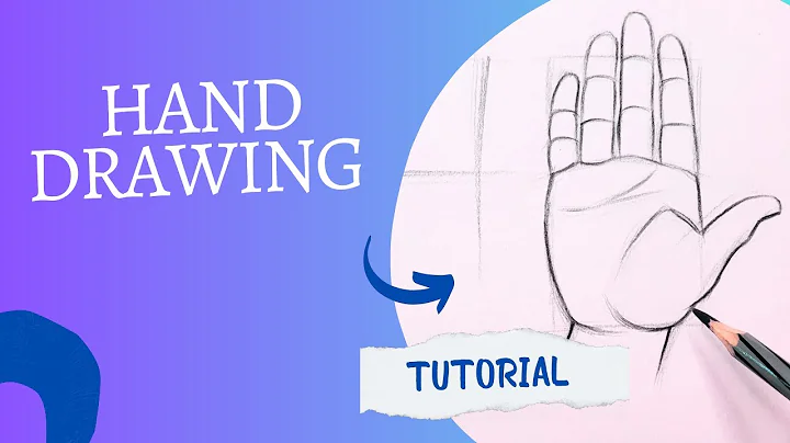 How to draw hand/hands for beginners Hand drawing basics easy step by step tutorial with pencil