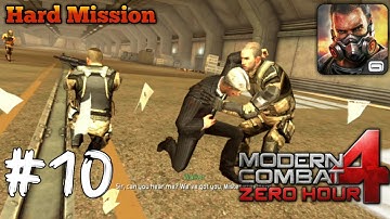 Modern Combat 4 Zero Hour Android Walkthrough  Part 10 Mission 10 Operation Shogun| Android Game AR