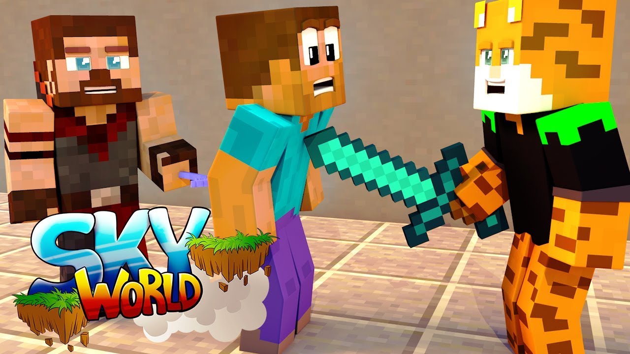 ICH WERDE GETROLLT! - Sky World #25 mit Items & Balui