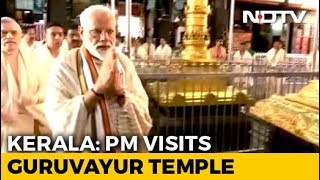 PM Modi In Kerala Ahead Of First Overseas Trip Of His Second Term