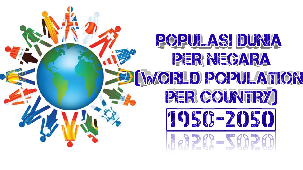  POPULASI DUNIA  1950 2022 PENDUDUK INDONESIA MENURUN 