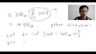 Finite Dimensional Normed Spaces and Compact Operators