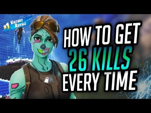 HOW TO GET 26 KILLS ON A DAILY !! OH LOOK... (FORTNITE BATTLE ROYALE)