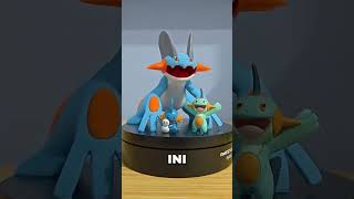 Line Evolution Mudkip #pokemon #pokemonchannel #pokemonfandom #toys #figure #pokemongo