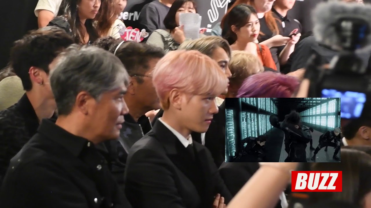 SuperM 슈퍼엠 WATCH 'JOPPING' VIDEO With Fans at Capitol Records Debut.