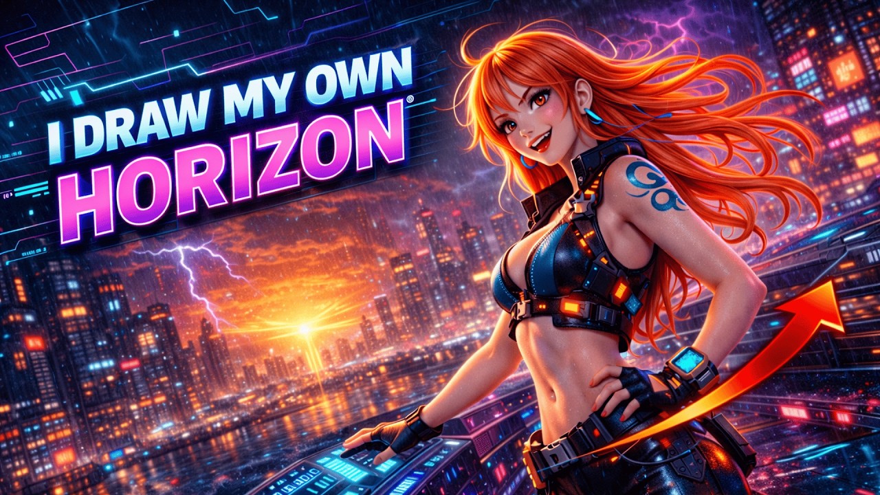 I DRAW MY OWN HORIZON | Nami inspired motivational song #nami #onepiece