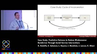 Case Study:Predictive Fairness to Reduce Misdemeanor Recidivism Through Social Service Interventions