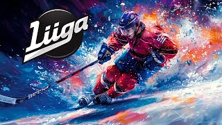 TOP 10 Liiga Goal Scorers | Regular Season 2023-2024 (Bar Chart Race)