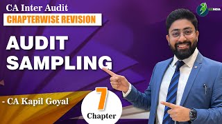 SA 530 Audit Sampling Complete Chapter| CA Inter & Final by CA Kapil Goyal