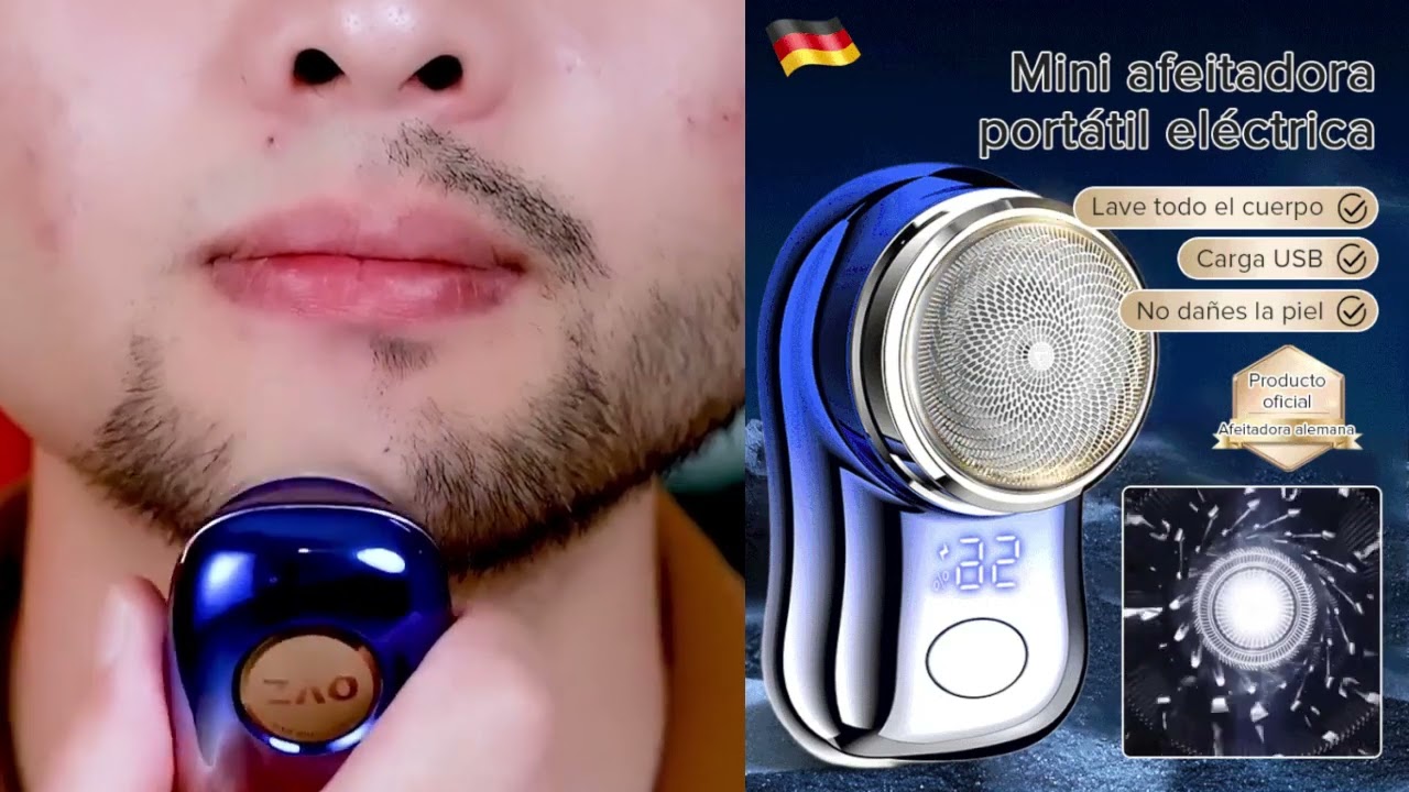 Mini Afeitadora Recargable Shaver Razor