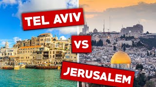 JERUSALEM VS TEL AVIV! 🇮🇱 - Is Jerusalem better than Tel Aviv? Israel