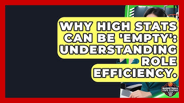 Why High Stats Can Be 