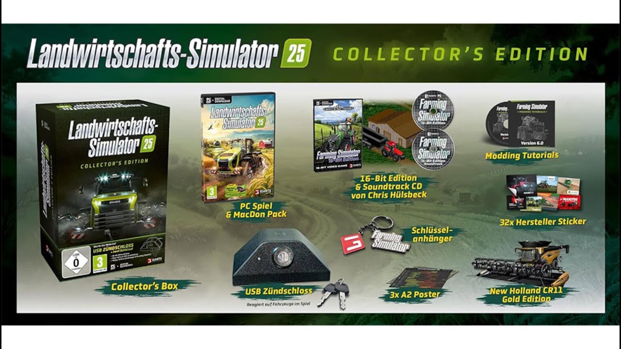 Farming Simulator 25 Collector's Edition PC - YouTube