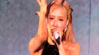 230311 BLACKPINK ROSE SOLO - HARD TO LOVE + ON THE GROUND@BORN PINK IN JAKARTA DAY1 #blackpink #rose