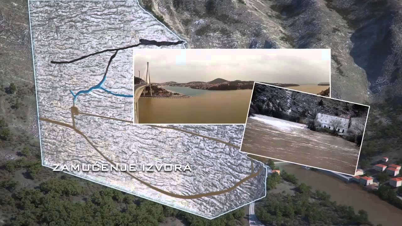 Animacija hidroelektrane Omble