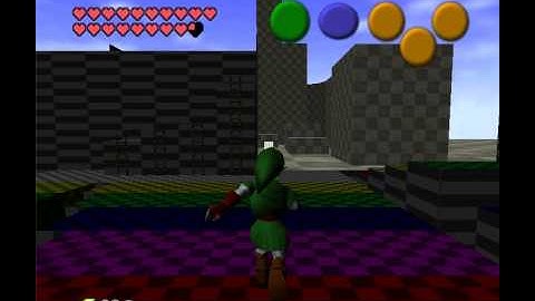 Unity Zelda Player Control, Enemy Targetting, and Menu Test