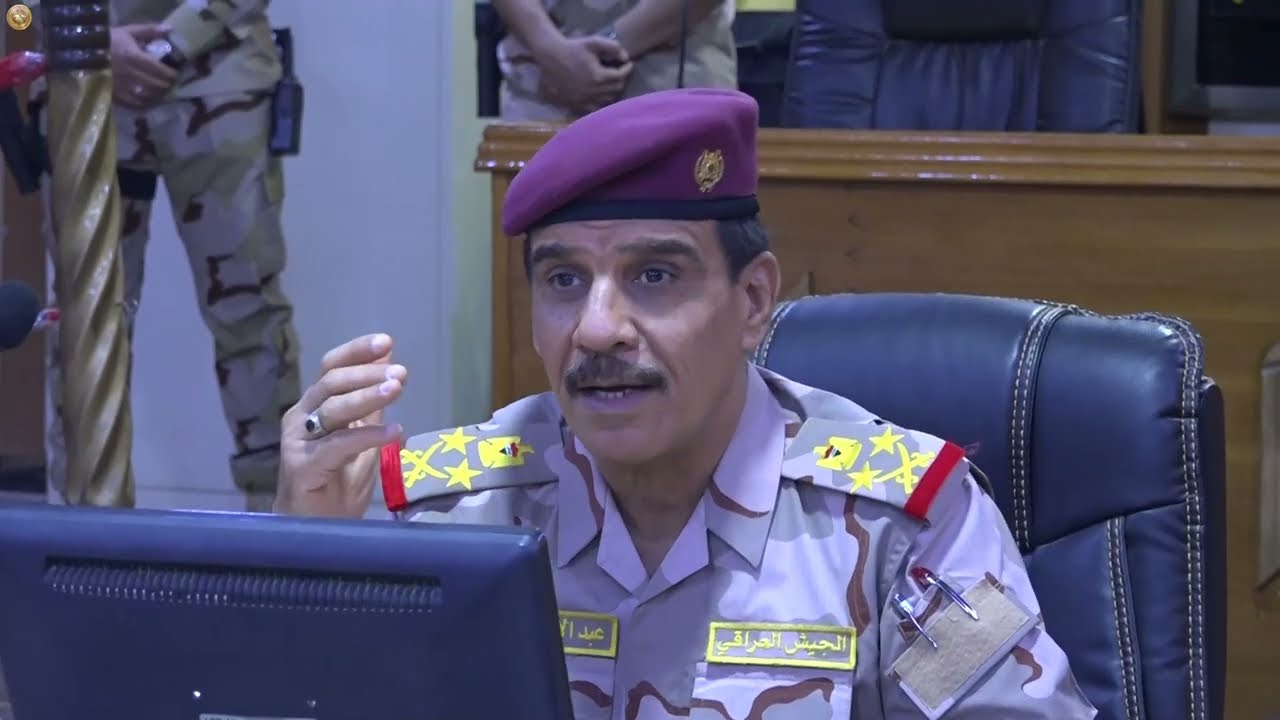 رئيس أركان الجيش يزور قاطع عمليات الجزيرة (قاطع هيت)