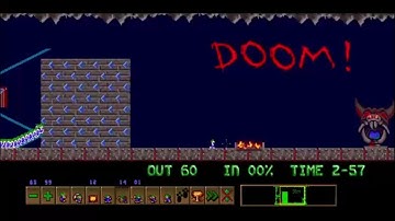 Lemmings Finale: in which Arty ends the game with a lot of fun