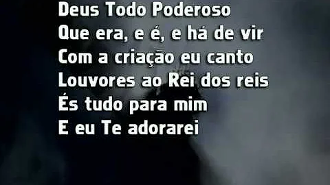 O que era e é há de vir versículo?